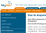 Sun kauf mySQL
